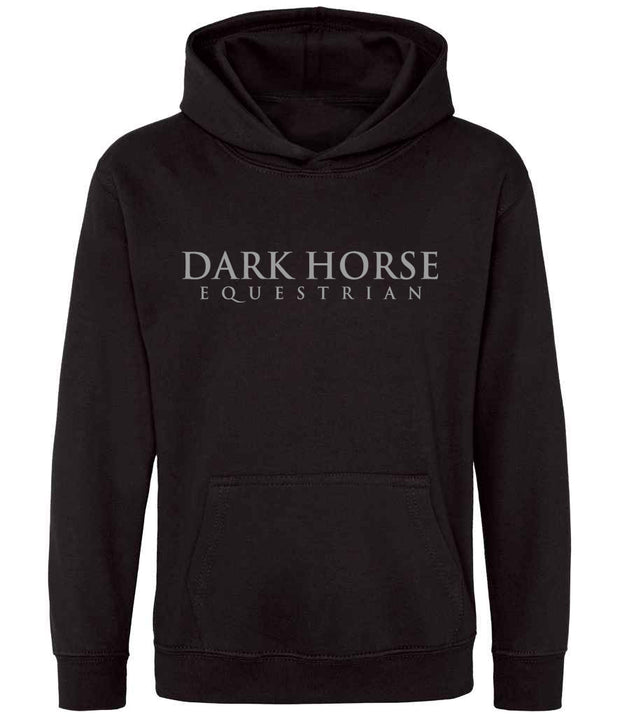 Young Rider Dark Horse Essential Team Hoodie - Jet Black