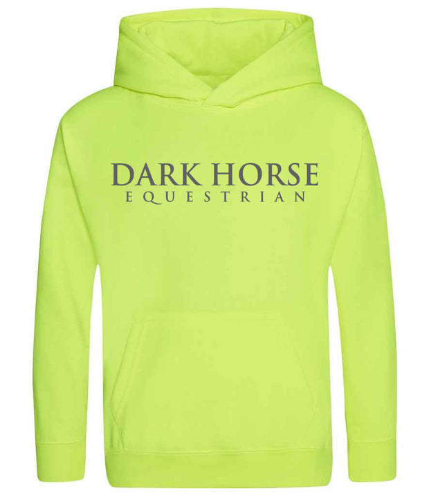 Young Rider Team Hoodie - Neon Yellow