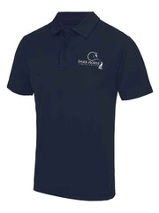 Young Rider Dark Horse Pro-Tech Air Polo Shirt - French Navy