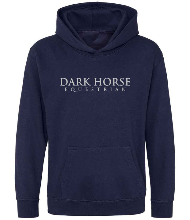 Young Rider Dark Horse Essential Team Hoodie - French Navy