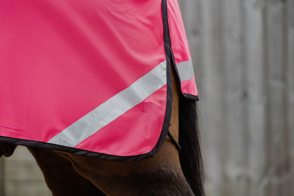 Dark Horse Airtex Mesh High Visibility Quarter Sheet - Flo Pink ...