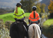 Dark Horse High Visibility Ladies Padded Jacket - Flo Orange
