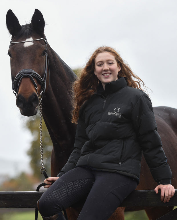 Dark Horse Ladies Padded Jacket - Black