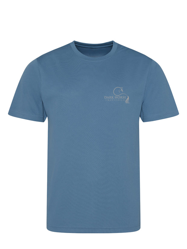 Men's Dark Horse Logo Pro-Tech Air T- Shirt - Airforce Blue