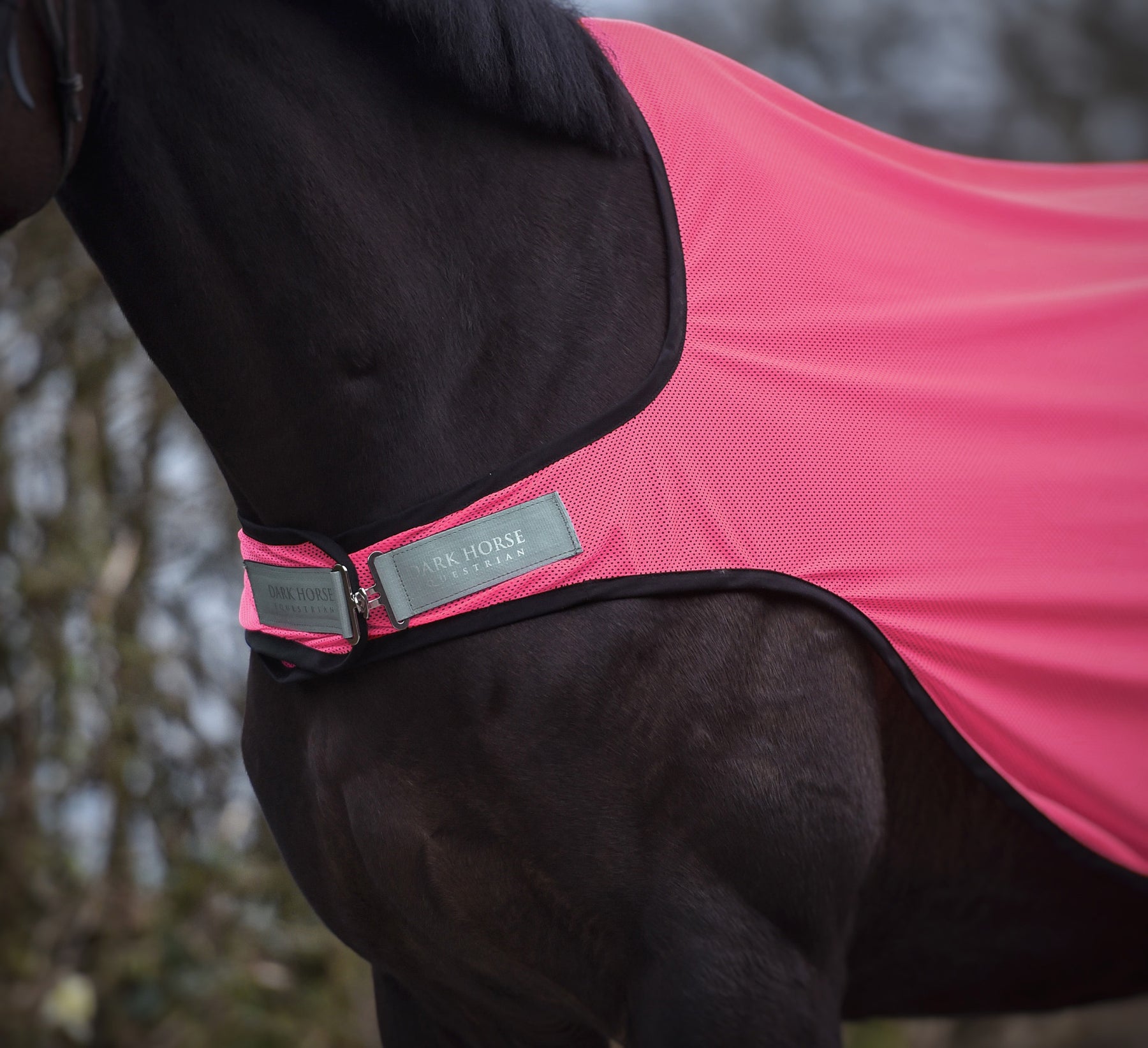 Dark Horse Airtex Mesh High Visibility Walker Rug - Flo Pink ...