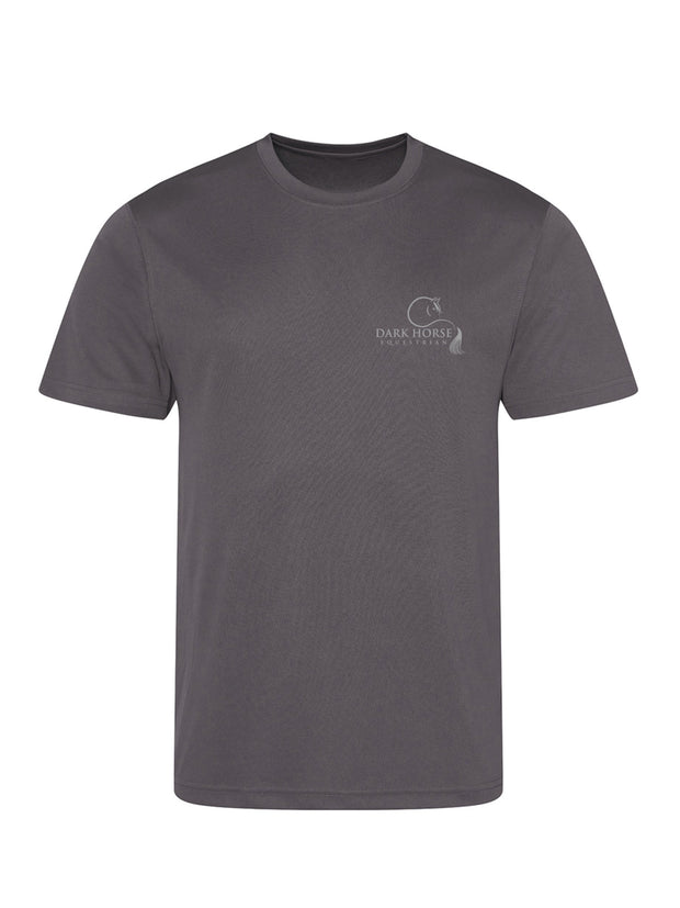 Men's Dark Horse Logo Pro-Tech Air T- Shirt - Charcoal
