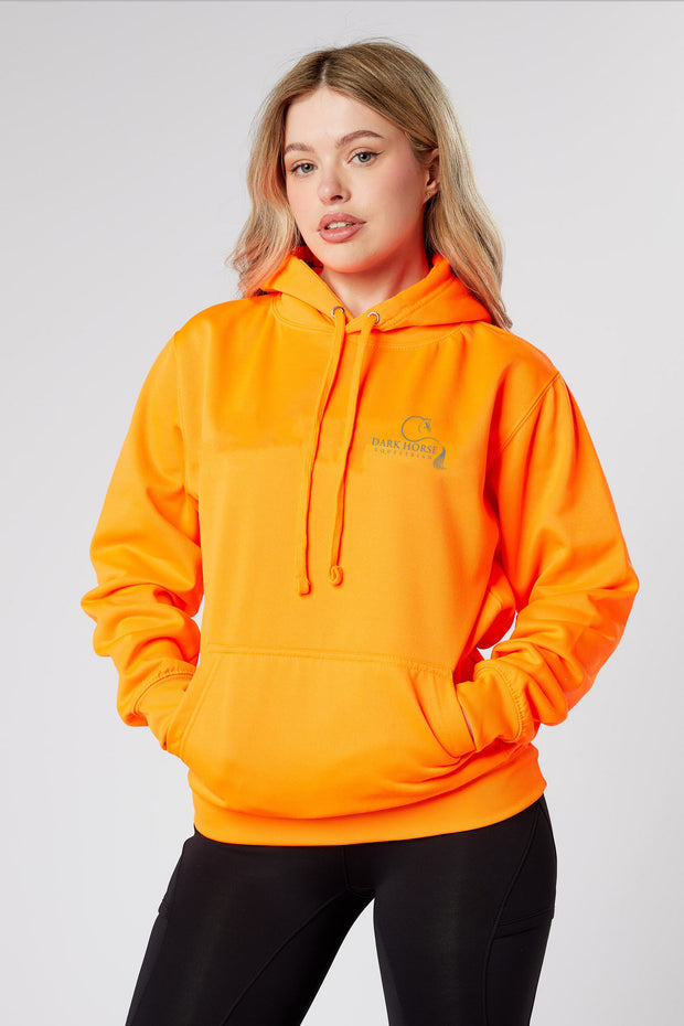 Dark Horse Neon Hoodie - Orange