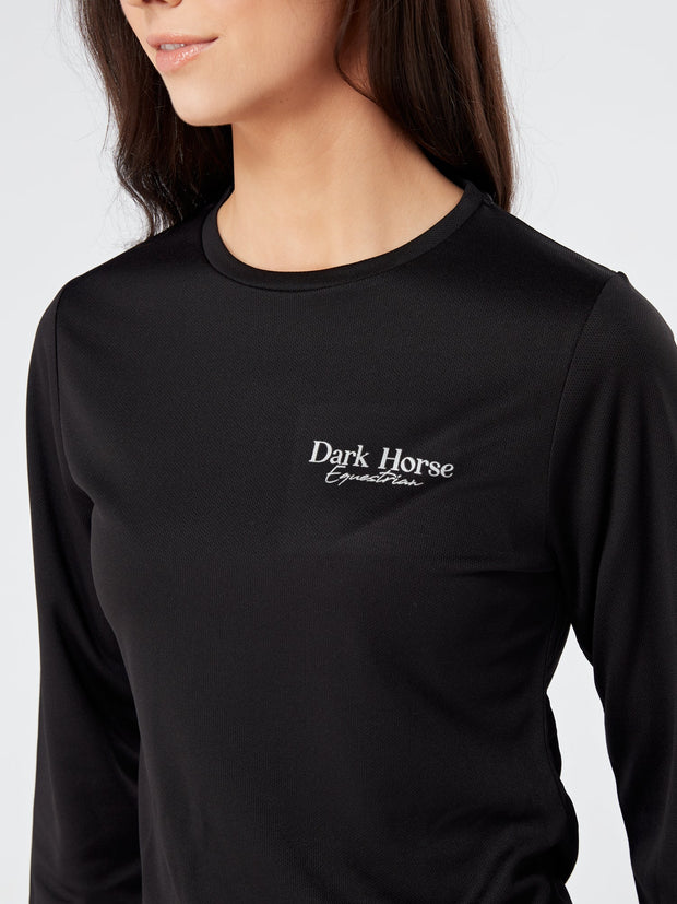 *Sale* Non Returnable Dark Horse Pro- Tech Air Long Sleeve Training Top - Jet Black