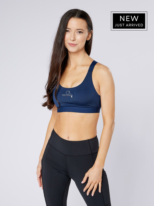 Dark Horse Impact Core Sports Bra - Navy