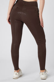 Dark Horse Luxe Riding Tights - Chocolate