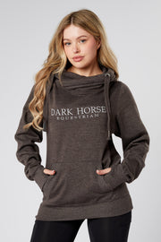 *Sale* Non Returnable Dark Horse Team Cross Neck Hoodie - Charcoal
