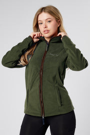 Dark Horse Fleece Jacket - Moss Green