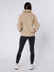 Dark Horse Deluxe Sherpa Fleece Jacket - Sand