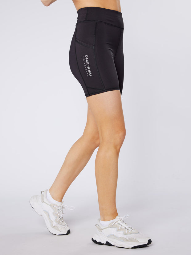 Dark Horse Ladies Active Core Shorts - Black