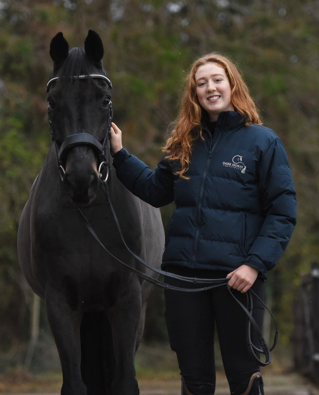 Dark Horse Ladies Padded Jacket - Navy
