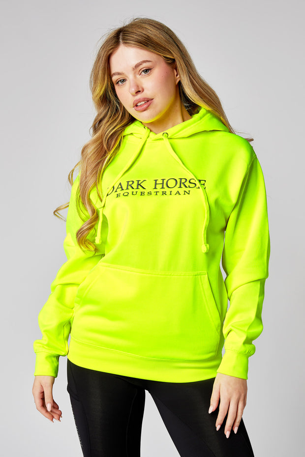 *Faulty* Non Returnable Dark Horse TEAM Neon Hoodie - Yellow