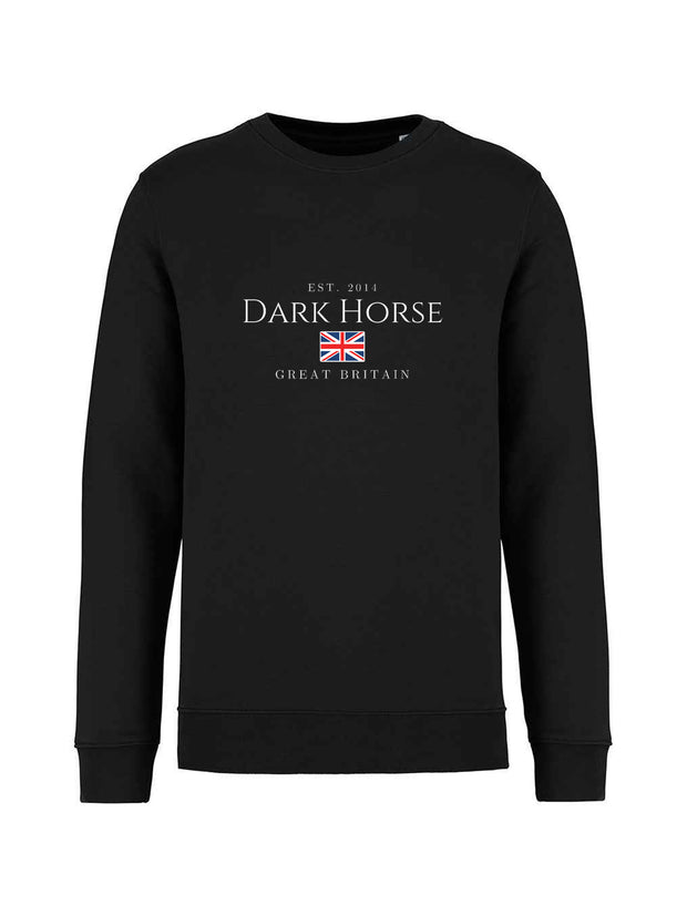 *sale* NON Returnable Dark Horse Deluxe Heavyweight GB Flag Hoodie - Jet Black