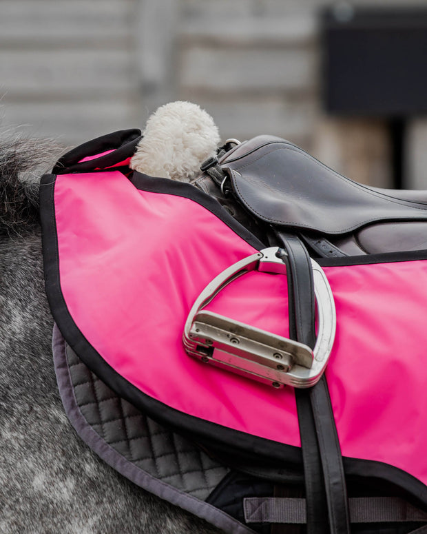 Dark Horse Waterproof with Fleece Exercise Sheet - Flo Pink
