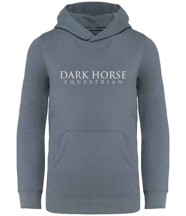 Young Rider Deluxe Team Heavyweight Hoodie - Mineral Grey