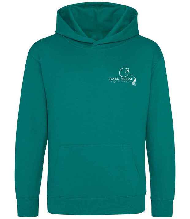 Young Rider Dark Horse Logo Hoodie -Jade