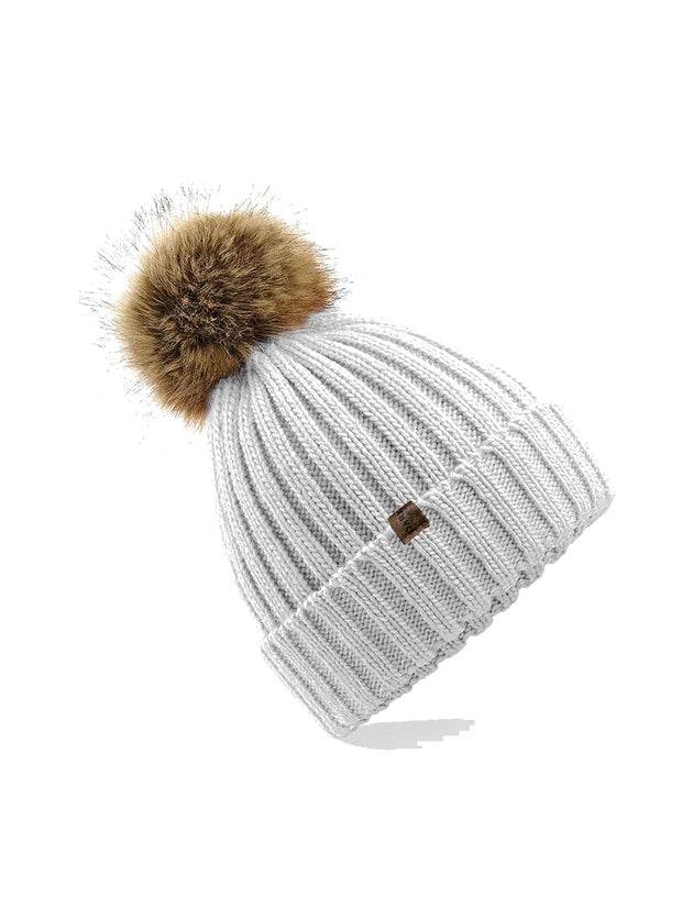 *Sample* Non Returnable Dark Horse Equestrian Bobble Hat - Grey