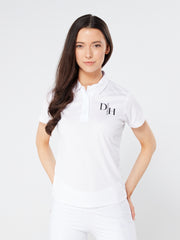 Dark Horse Ladies Pro-Tech Air Polo Shirt - Brilliant White