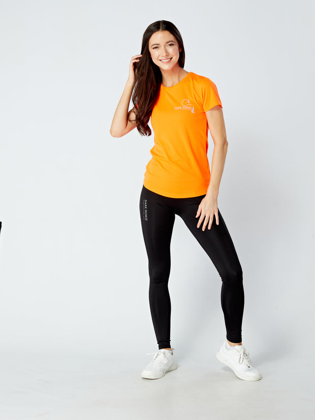 Dark Horse Logo Pro-Tech Air T- Shirt - Neon Orange