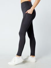 Dark Horse Essential Riding Tights - Charcoal