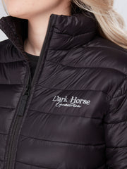 Dark Horse Ladies Padded Jacket - Jet Black