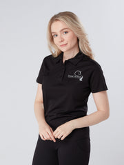 Dark Horse Ladies Pro-Tech Air Polo Shirt - Jet Black