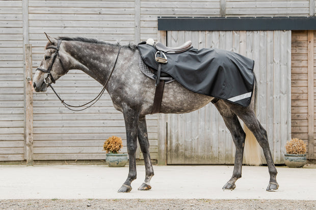 Dark Horse Waterproof with Fleece Exercise Sheet - Jet Black
