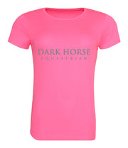 Dark Horse Team Pro-Tech Air T- Shirt - Neon Pink