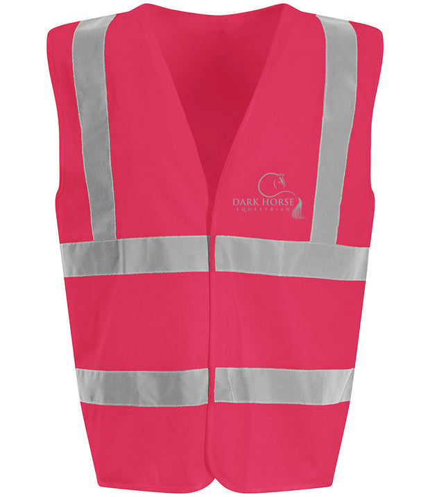 High Visibility Vest Adult - Pink