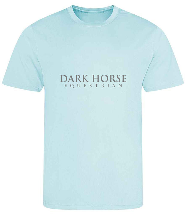 Young Rider Dark Horse TEAM Pro Tech T-shirt - Cool Mint